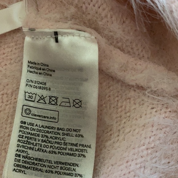 H&M Pink Fluffy Bunny Sweater - Picture 3 of 3
